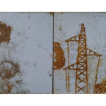 Thumbnail of http://Dicrola%20-%20Cheminée%20et%20pylône%20(%20polyptyque)%20-%201992%20-%20oxydation%20dur%20plaque%20-%2051%20x%20142%20cm%20-%20Collection%20privée%20-%20Bruxelles