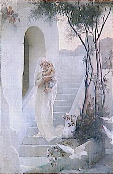 image La_Maison_de_la_Vierge_G.Dubufe