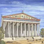 Thumbnail of http://Jean-Claude%20Golvin%20-%20Temple%20d'Apollon