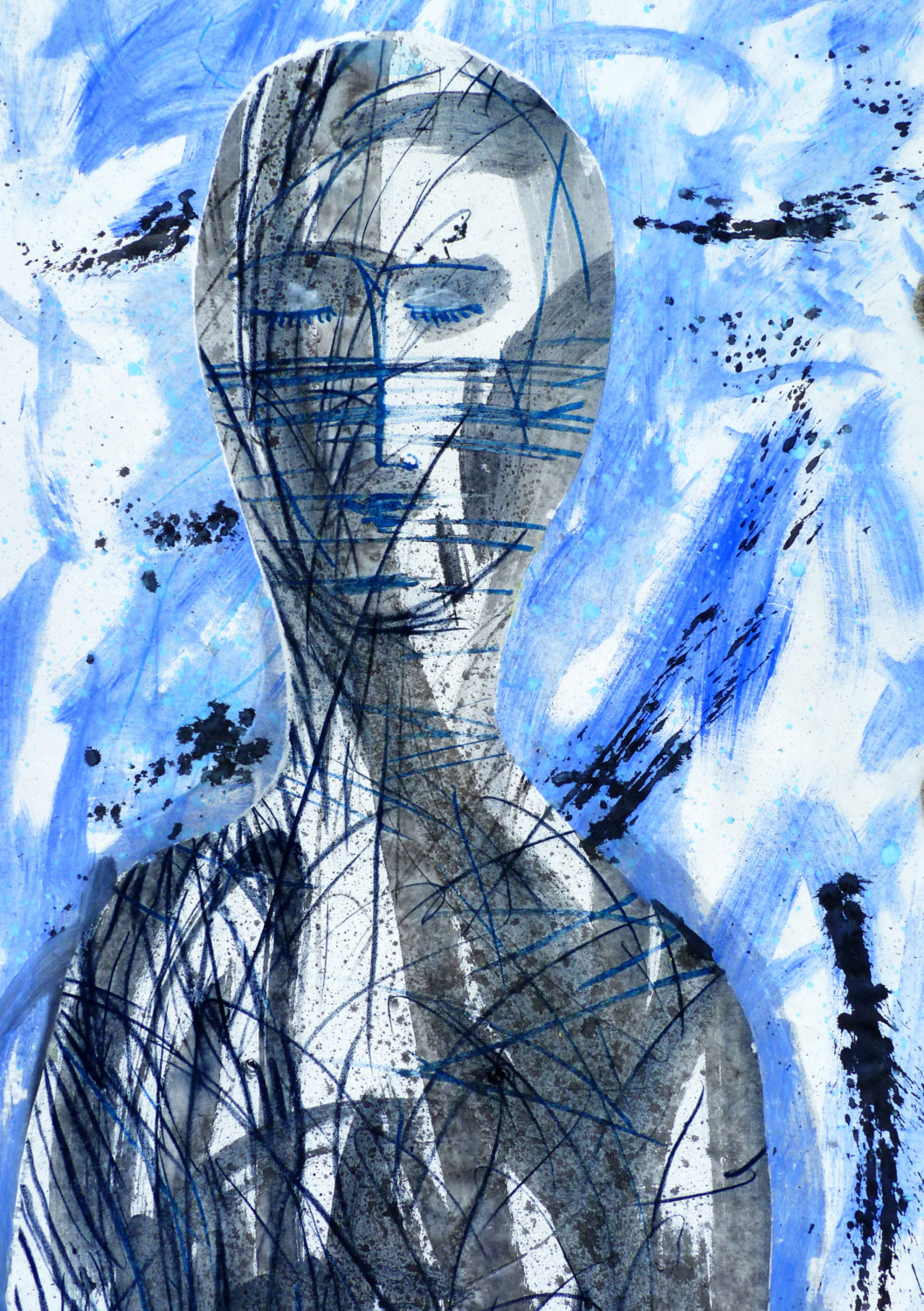 image Christophe-Tissot-artiste-peintre-peinture-oeuvre-sur-papier-galerie-Cipango-serie-Keyhole-PF