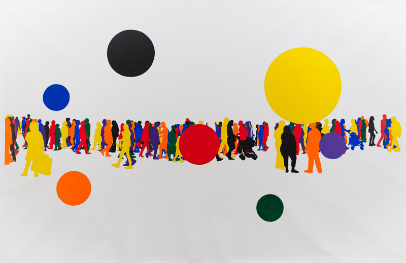 image Gérard Fromanger - Peinture-monde, blanc de titane_2015