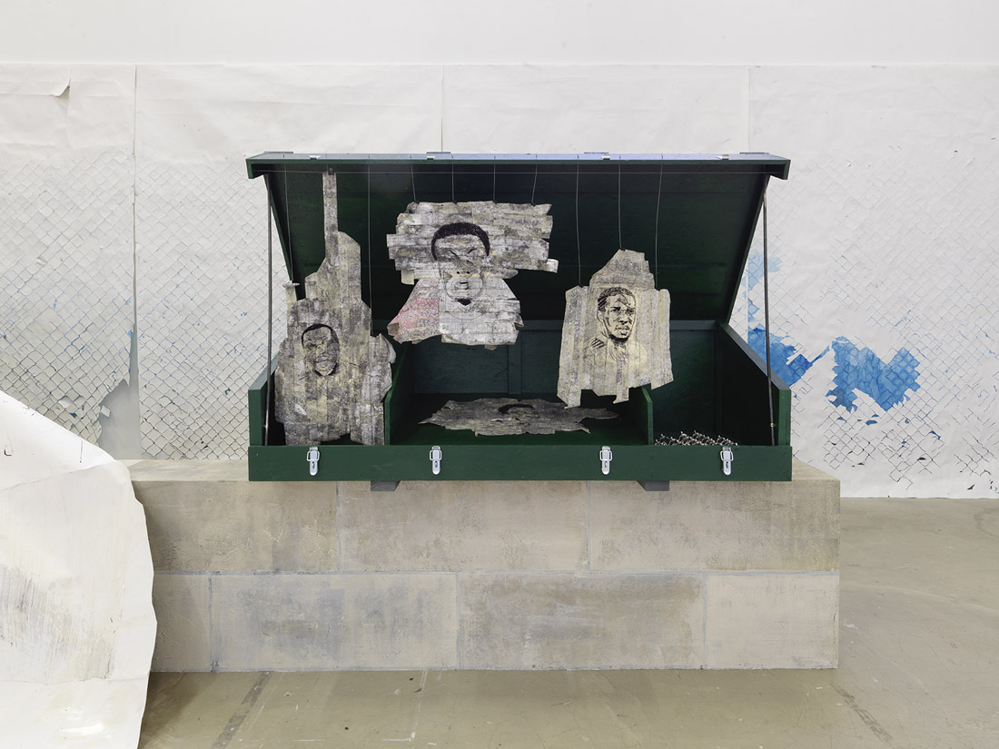 image Vue de lexposition de Gareth Nyandoro au Palais de Tokyo - Stalls of fame - Sam Art Projects 2017 © André Morin 12
