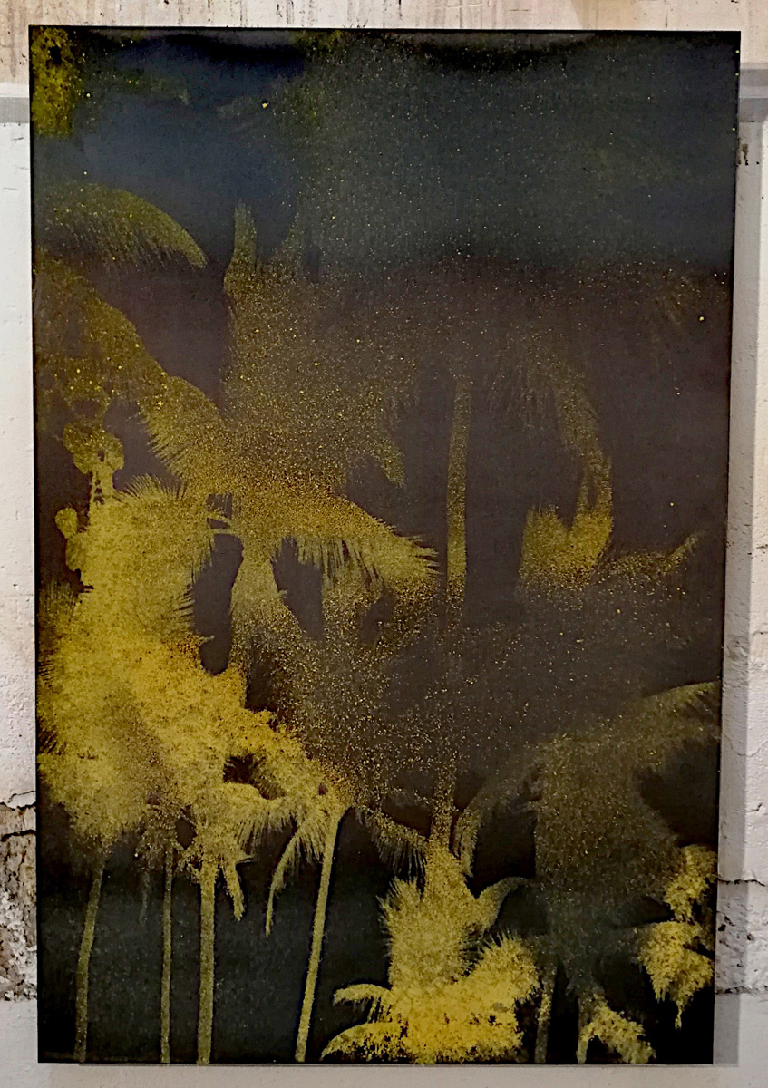 image Lionel Sabatté, peinture poudre de métal