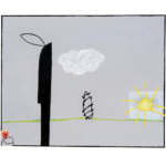 Thumbnail of http://“Nuage,%20soleil-”%20acrylique,%20huile%20et%20collage%20sur%20toile,%20130%20x%20162%20cm,%202020.