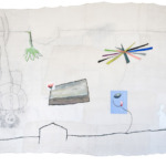 Thumbnail of http://« Faites%20vos%20jeux... »%20huile,%20acryl,%20fusain,%20collages%20sur%20drap%20rapiécé,%20220%20x%20300%20cm,%202019/2020.