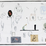 Thumbnail of http://« Peau »%20techniques%20mixtes,%20collages%20sur%20toile,%20215%20x%20600%20cm,%202017.