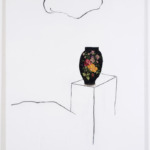 Thumbnail of http://« Peinture%20silencieuse »%20collage%20et%20fusain%20sur%20toile,%20200%20x%20150%20cm,%202014.