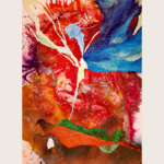 Thumbnail of http://Olympe-Racana-Weiler,-The-Fairies,-2023,-160x120-cm,-technique-mixte-sur-lin,-©Harry-Kampianne