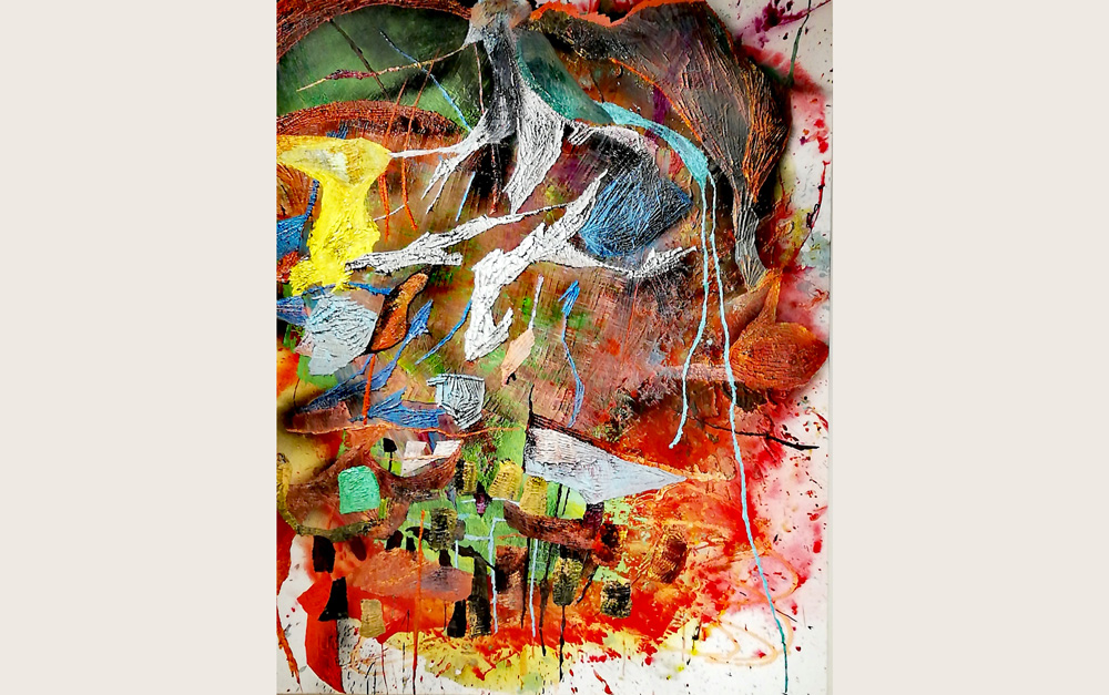 image Olympe-Racana-Weiler,-Your-Face,-2022,-200x160-cm,-technique-mixte-sur-lin,-©Harry-Kampianne-LD