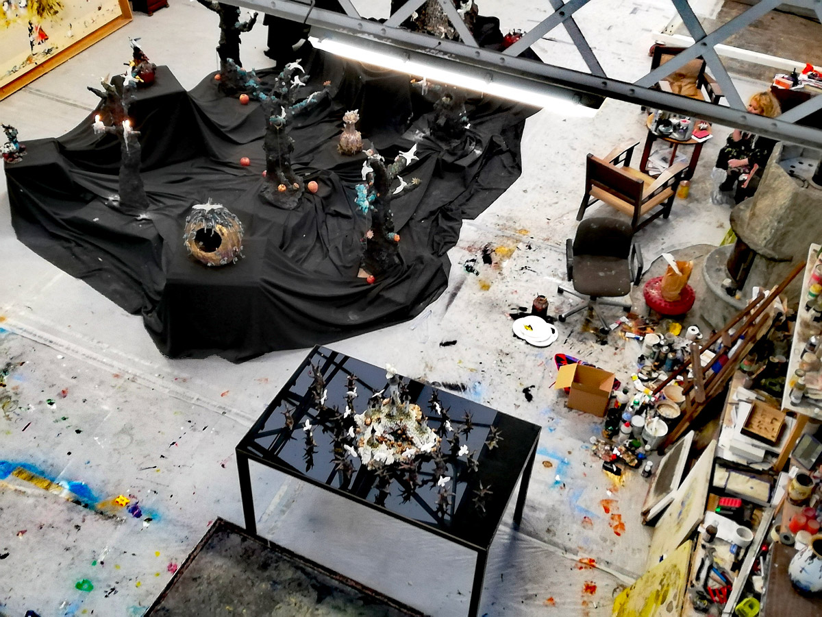 image Marlène-Mocquet-atelier,-©Harry-Kampianne