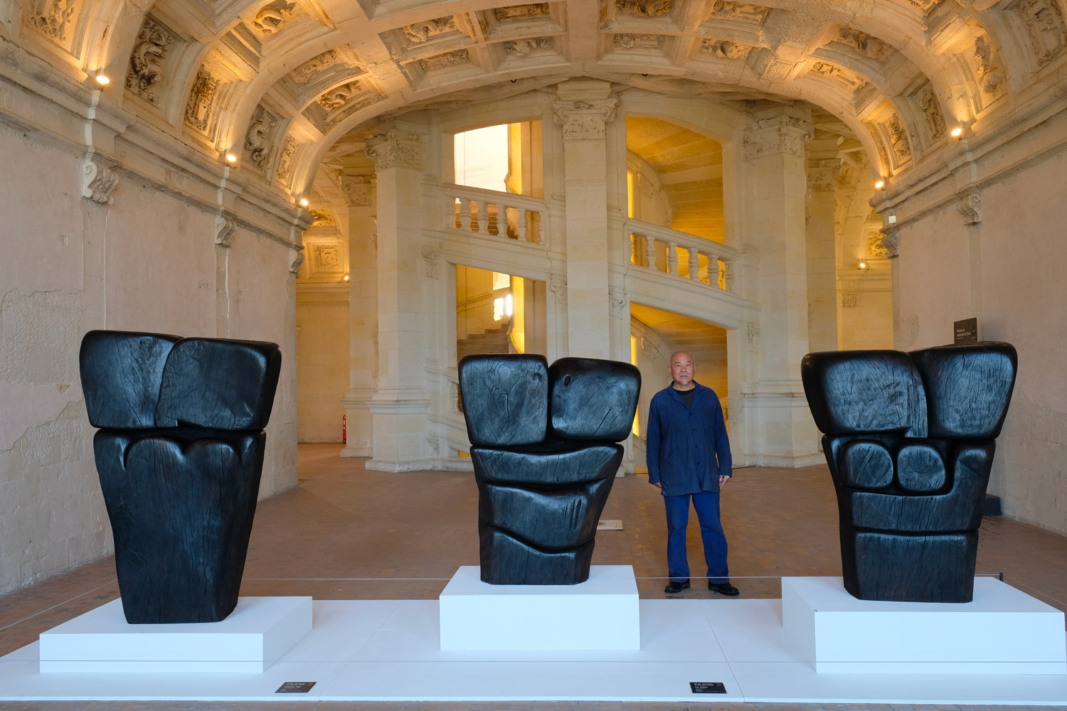 image Wang-Keping-Château-de-Chambord.-Double-escalier-©Wang-Keping-Studio.-Courtesy-Galerie-Nathalie-Obadia