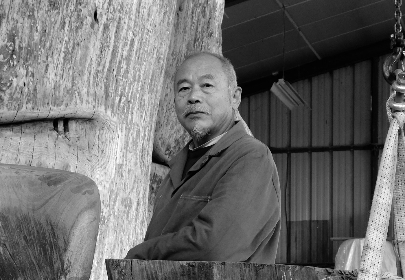 image Wang-Keping-atelier-en-Vendee-©Wang-Keping-Studio.-Courtesy-Galerie-Nathalie-Obadia-n-b-2