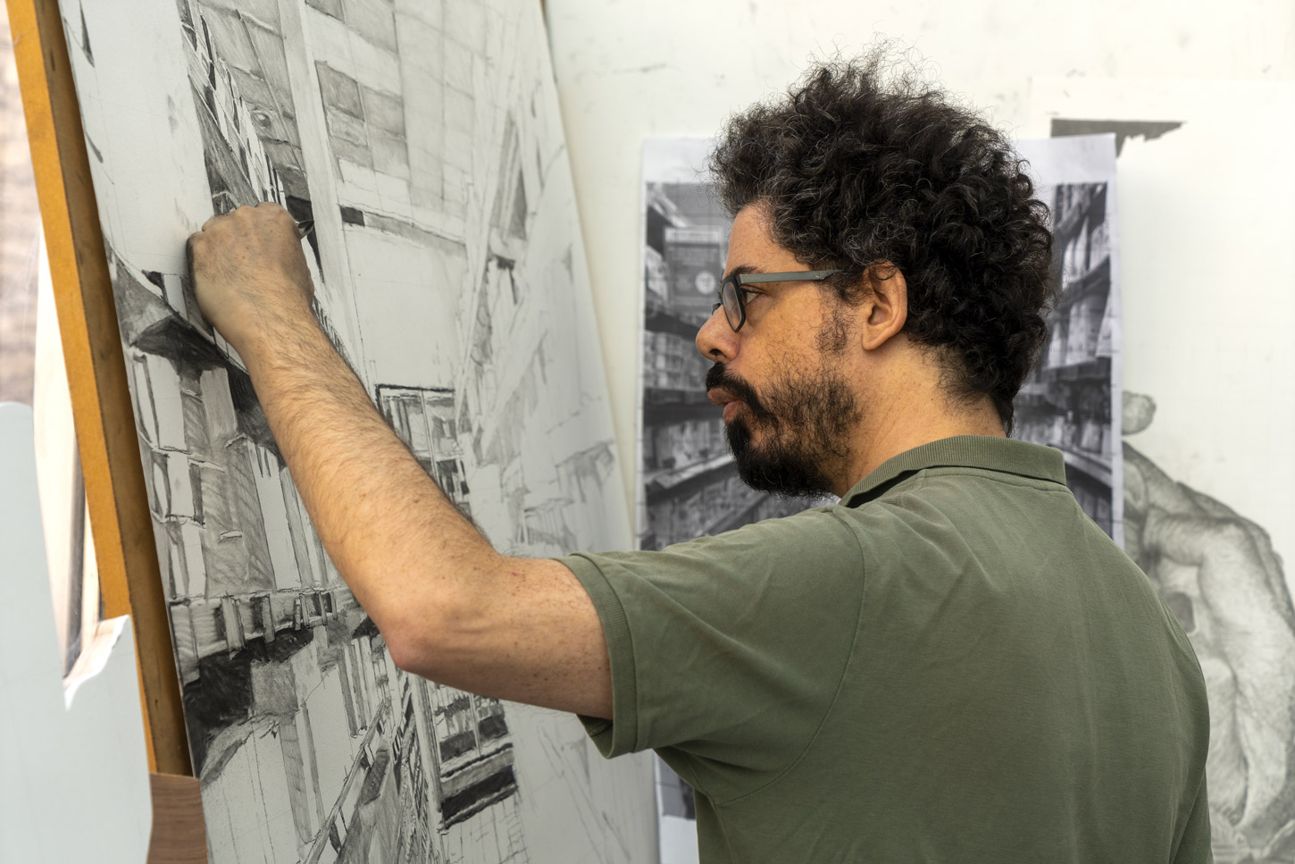 image Jerome-Zonder-atelier-1©Marc-Domage-Courtesy-Galerie-Nathalie-Obadia