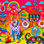 Thumbnail of http://Robin%20Nõgisto,%20God%20Is%20In%20VisibleAcrylic%20and%20spray%20paint%20on%20canvas60x80%20cm2024