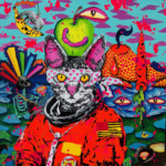 Thumbnail of http://Robin%20Nõgisto,%20Pantie%20MaskAcrylic%20on%20canvas100%20x%20100%20cm2022
