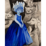 Thumbnail of http://Zahra%20Zeinali,%20MasquesTechnique%20mixte%20sur%20toile70x50cm
