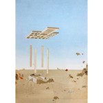 Thumbnail of http://Paysage%20acrobatique%205,%20Pastel%20sec,%20Collages%20de%20gravures%20sur%20papier,%20100%20x%2070%20cm,%20©Galerie%208+4